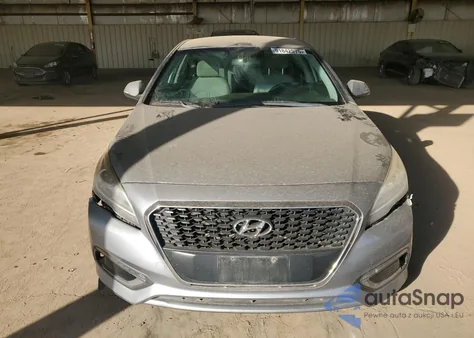 2016 Hyundai Sonata Hybrid из США, поврежденный, VIN KMHE24L15GA030073